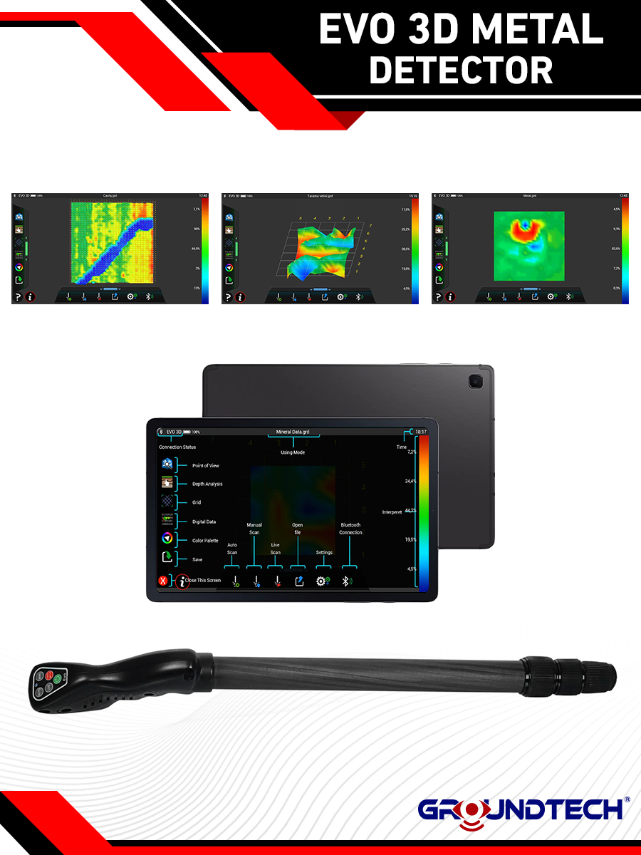 EVO 3D METAL DETECTOR 2 Evo