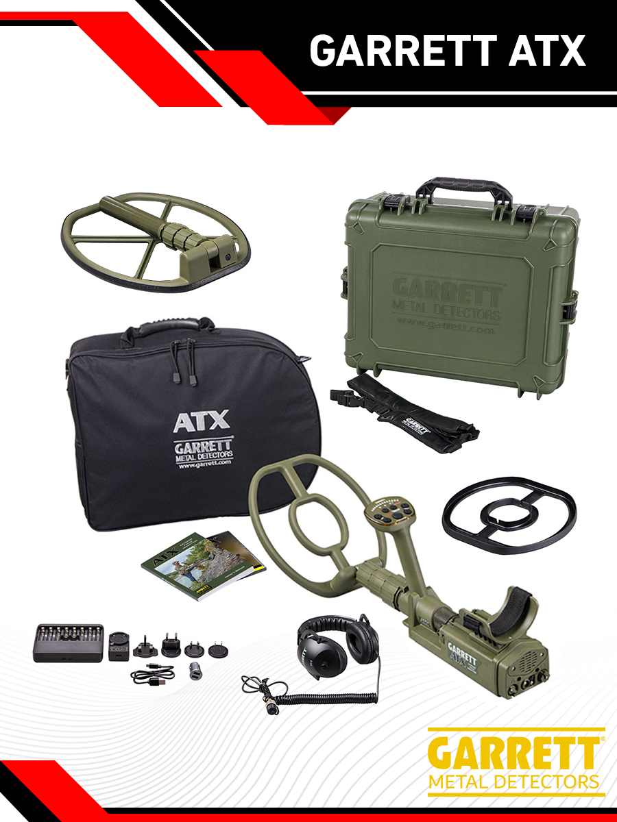 GARRETT ATX the best one of Garrett gold metal detectors