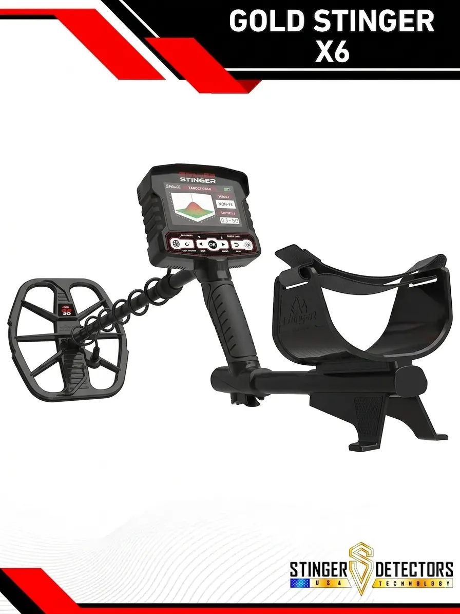 Gold Stinger X6 is an advanced American-made metal detector Gold Stinger X6 is an advanced American-made metal detector